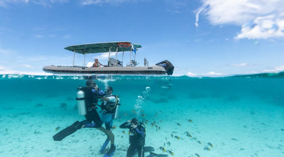 Bora Ocean Adventures Scuba Diving Bora Bora, French Polynesia