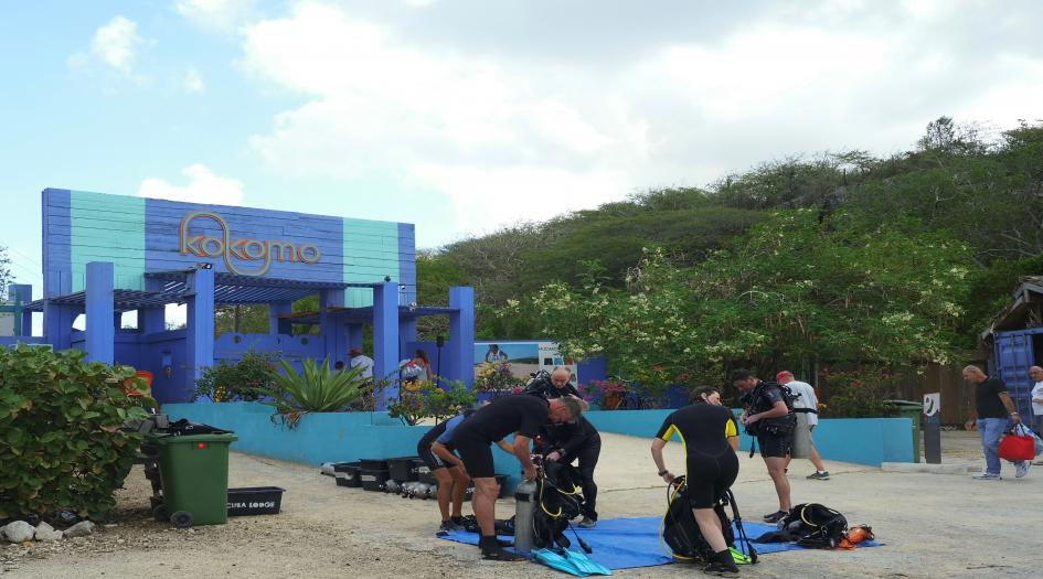 Kokomo Dive Site Scuba Diving Curacao, Dutch Caribbean