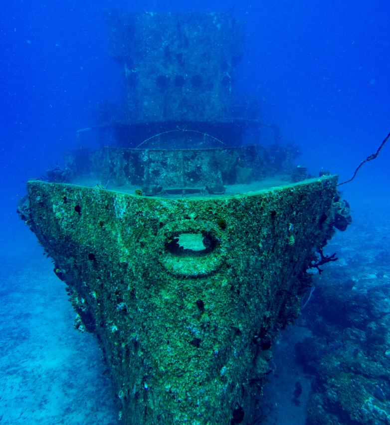 Ship Wreck C-53, Cozumel Dive Site