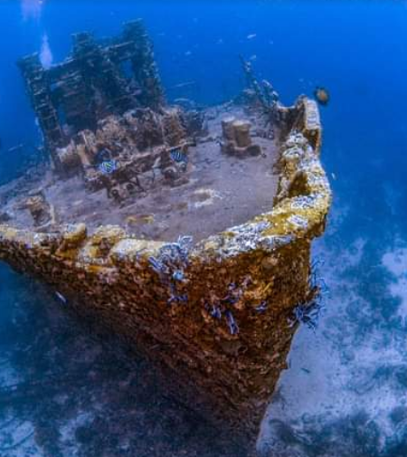 Antilla Wreck Dive Site Scuba Diving Aruba, Dutch Caribbean