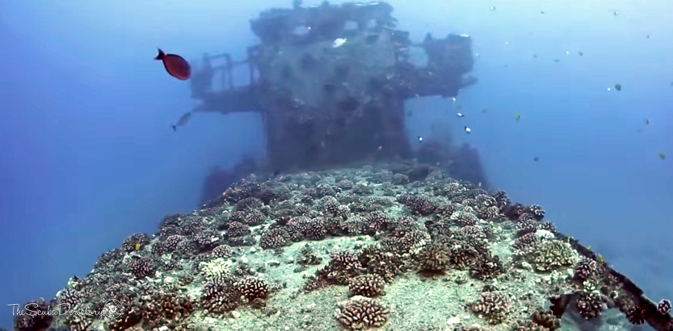 The YO-257 Dive Site Scuba Diving Oahu, United States