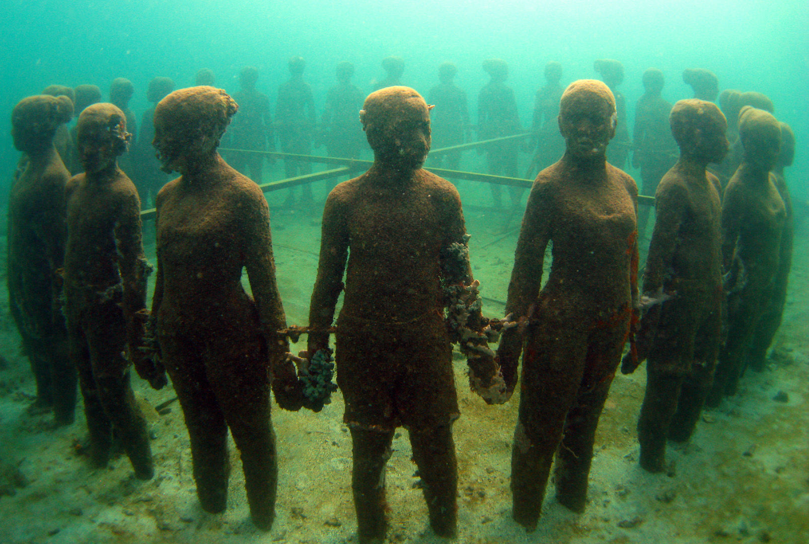 Underwater Sculpture Park Dive Site Scuba Diving St George's, Grenada